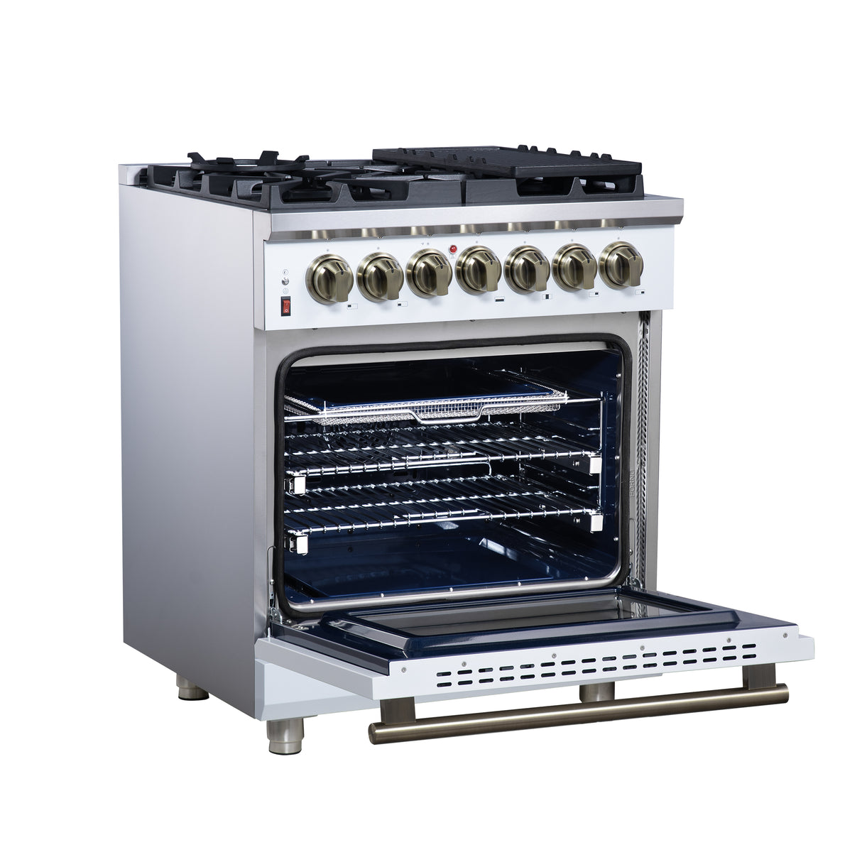Dual-Fuel_FFSGS6125-30WHT_Left-Angle-Opened_2025-07-24