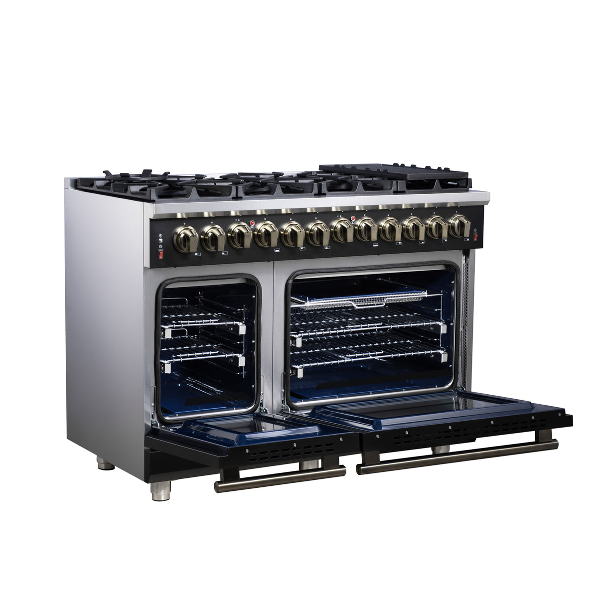 Dual-Fuel_FFSGS6125-48BLK_Left-Angle-Opened_2025-07-24