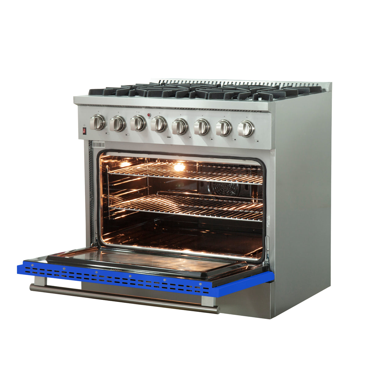 Dual-Fuel_FFSGS6156-36BLU_36BLU_angle-open-blue-door_2025-09-26