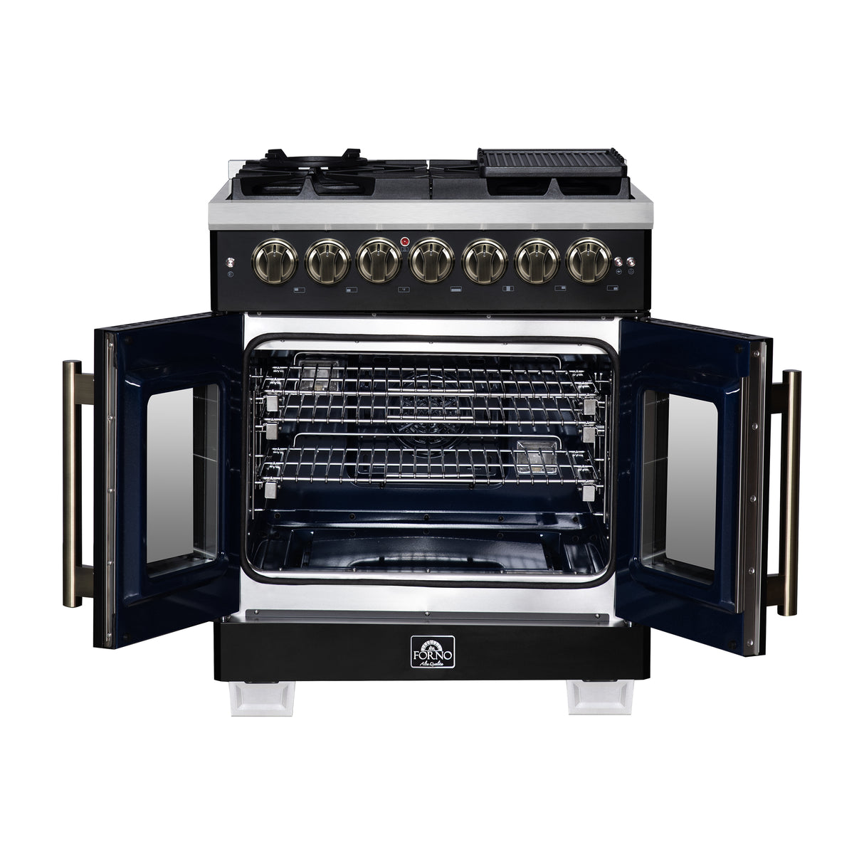 Dual-Fuel_FFSGS6387-30BLK_Front-Opened_2025-08-04