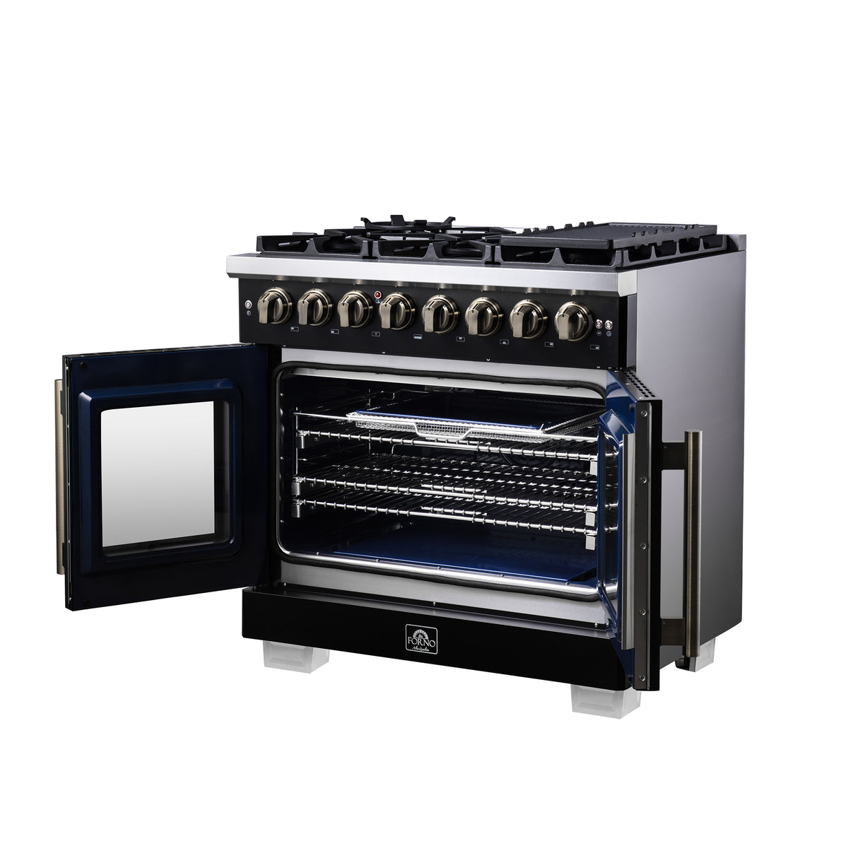 Dual-Fuel_FFSGS6387-36BLK_Right-Angle-Opened_2025-08-04