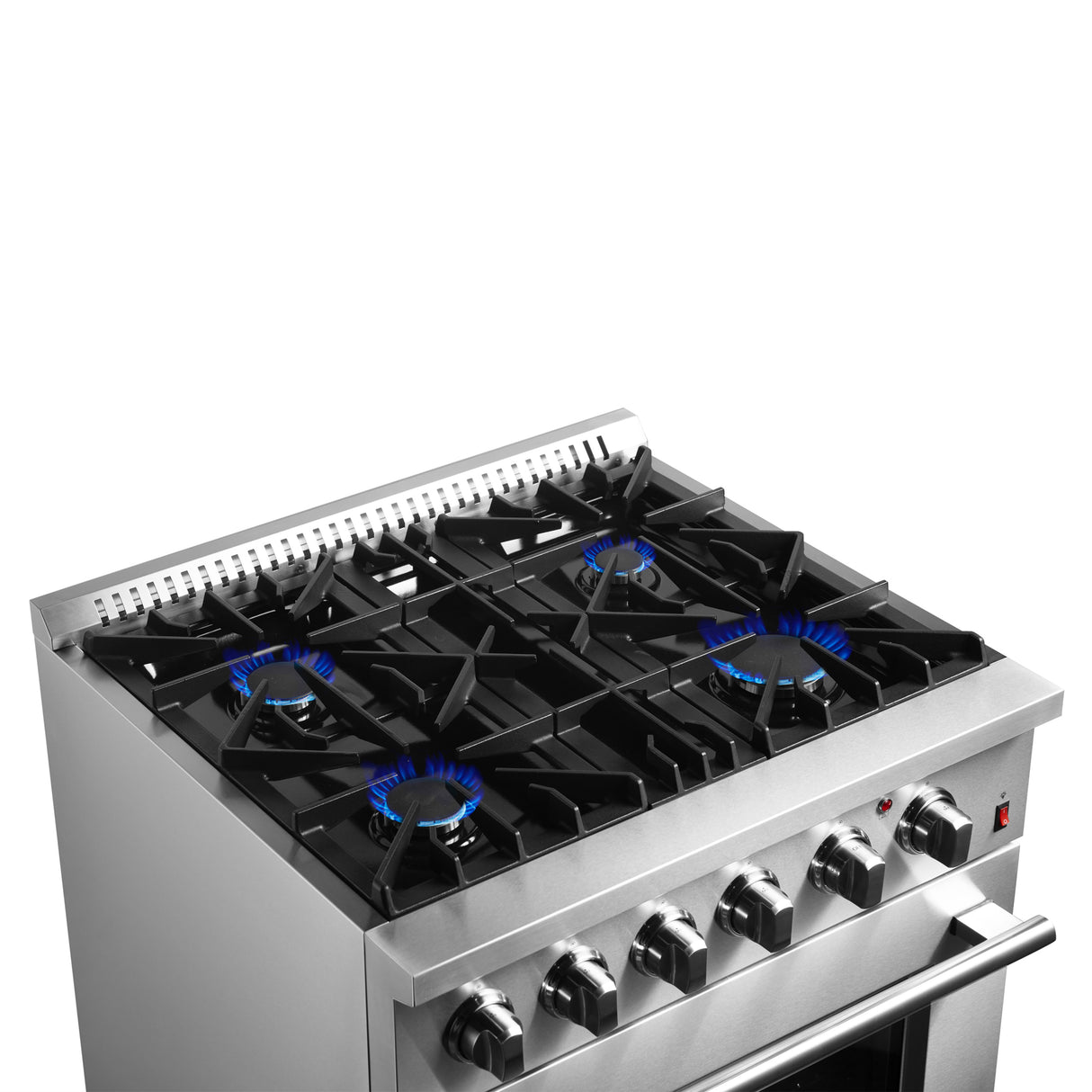 Dual_Fuel_Range_FFSGS6197-30_V1_Angle_Left_Cooktop_Overview_2024-09-23