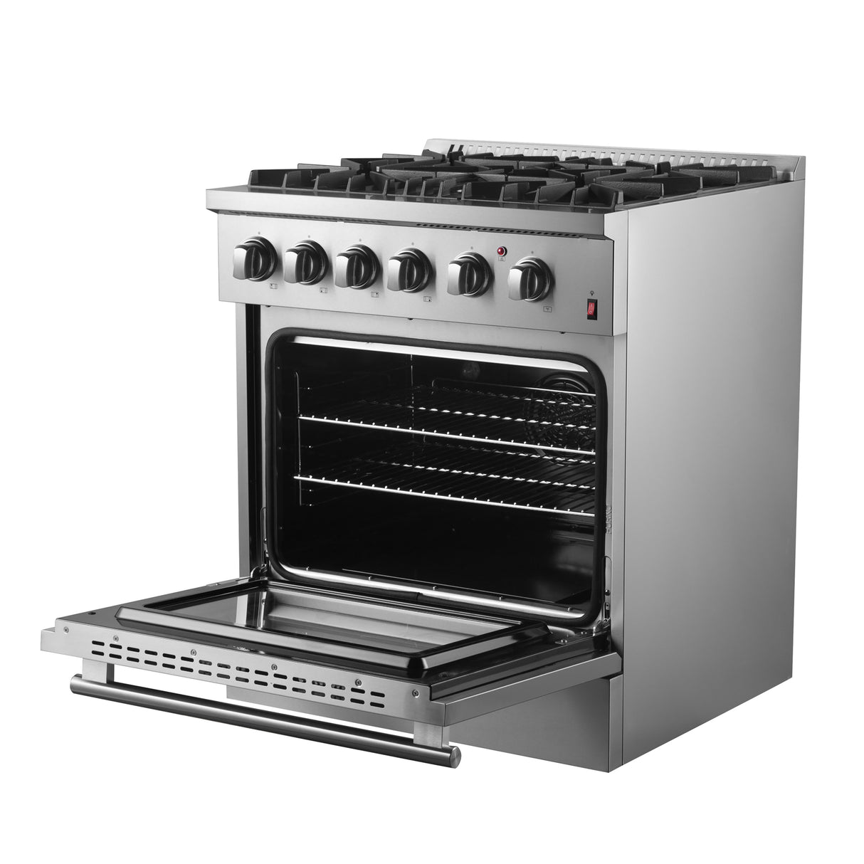 Dual_Fuel_Range_FFSGS6197-30_V1_Angle_Right_Door_Open_2024-09-23