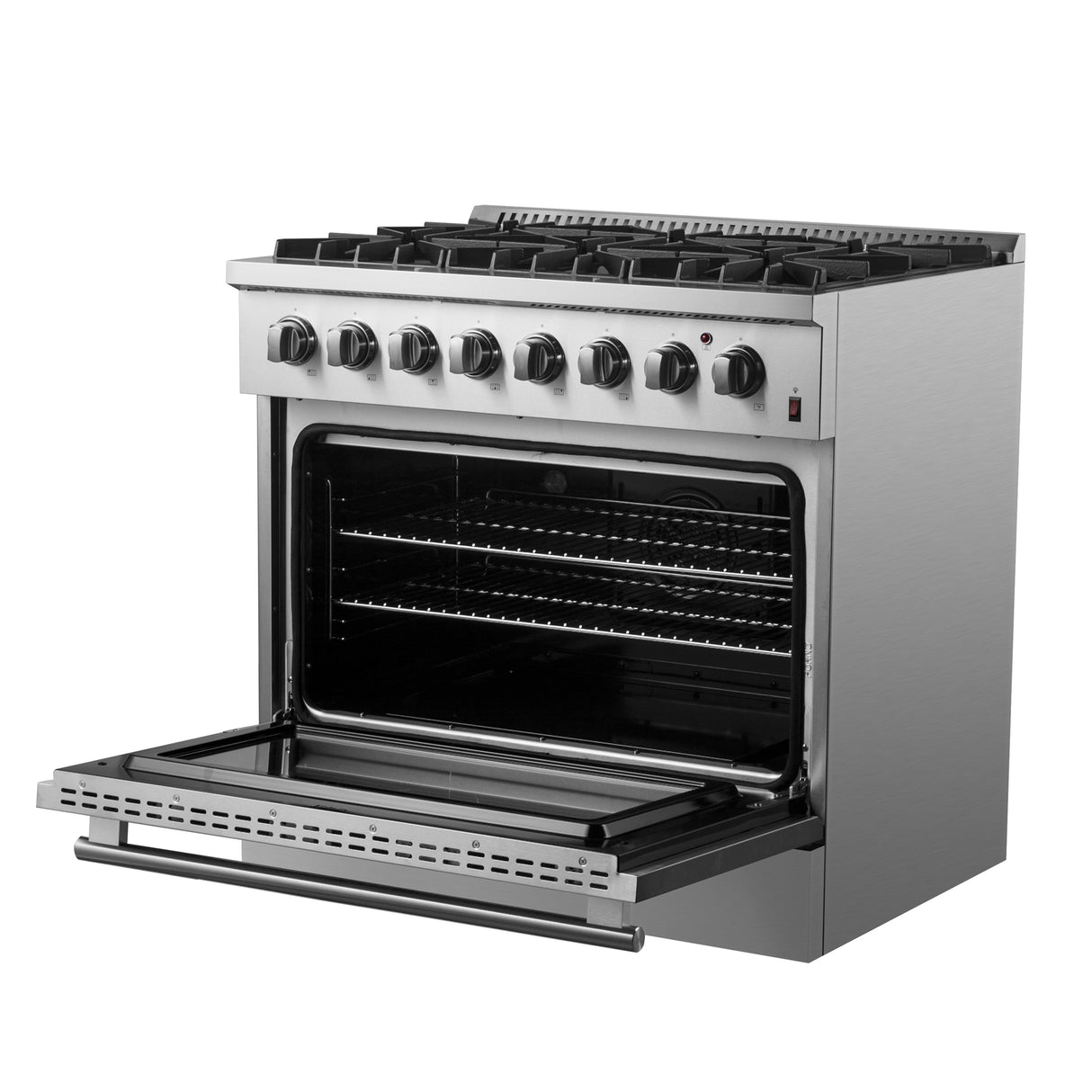 Dual_Fuel_Range_FFSGS6197-36_V1_Angle_Right_Door_Open_2024-09-23