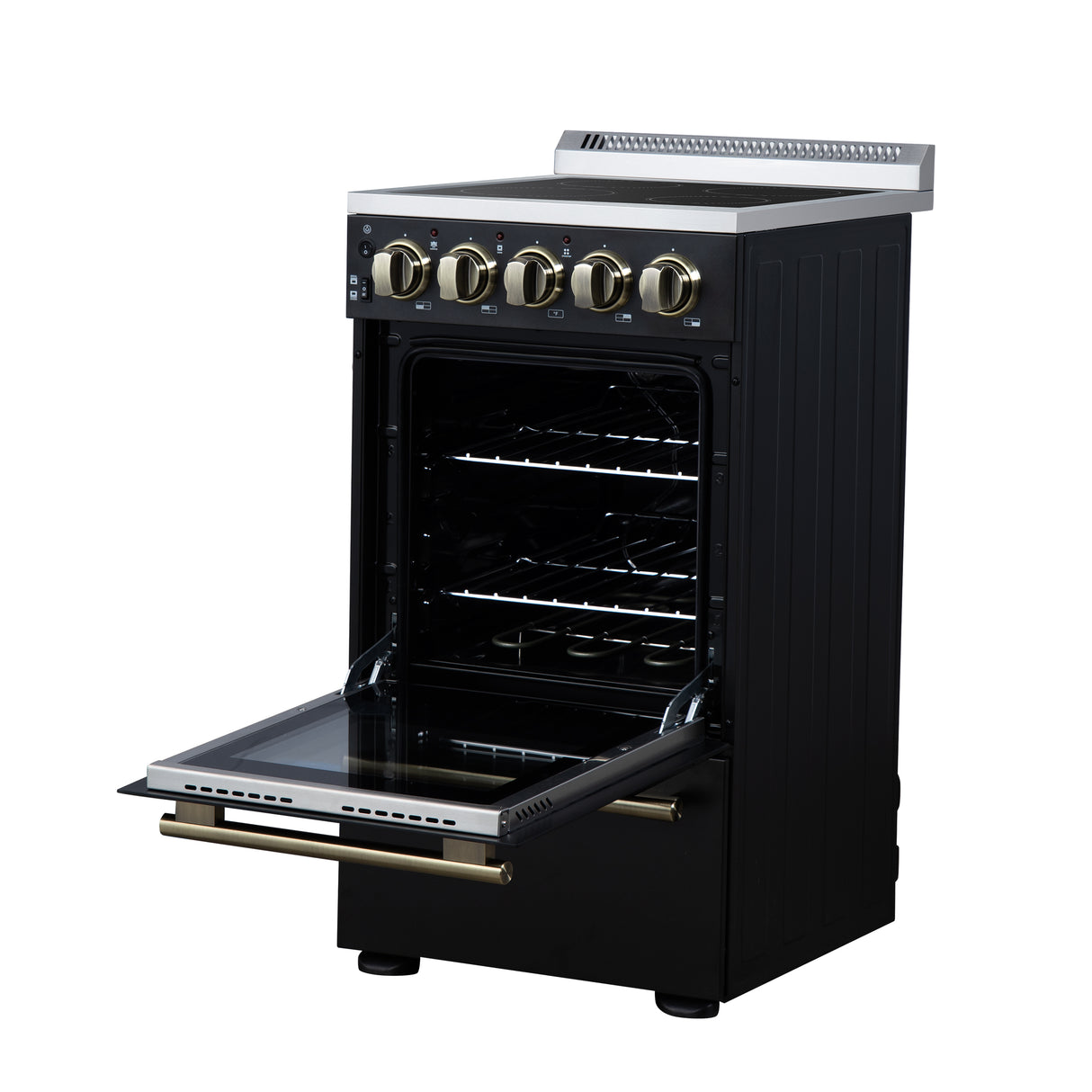 Electric-Range_FFSEL6051-20BLK_Right-Angle-Opened_2025-06-12