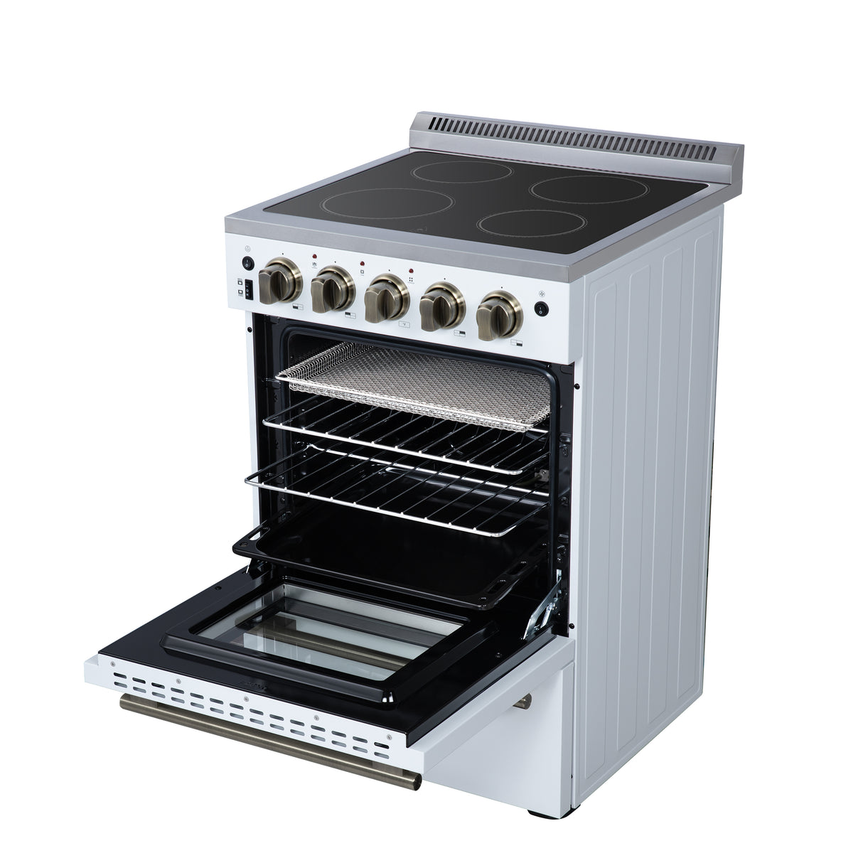 Electric-Range_FFSEL6069-24WHT_Right-Angle-Opened-From-Top_2025-06-12