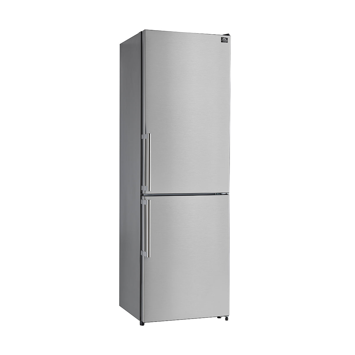 FFFFD1778-24RS-Guardia-Bottom Freezer Refrigerator Right Swing-Angle-Close