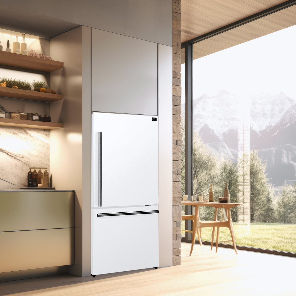 FFFFD1785-31WHT-forno-milano-white-fridge-lifestyle