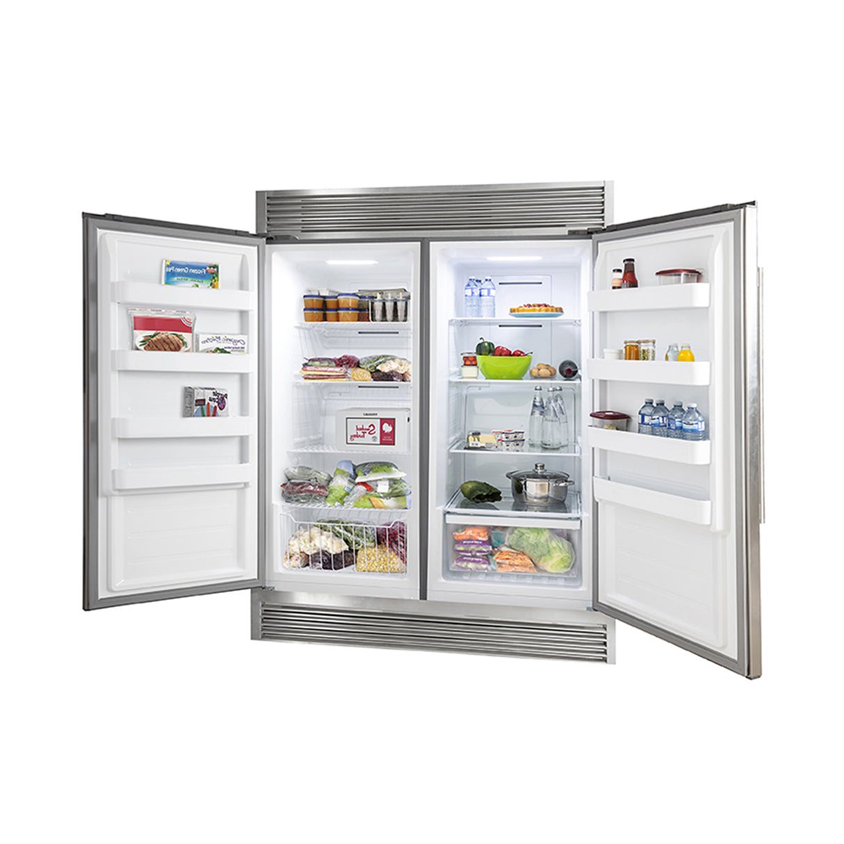 FFFFD1933-60S-Forno-Rizzuto-Built-In-Side-by-Side-Refrigerator-Freezer-open