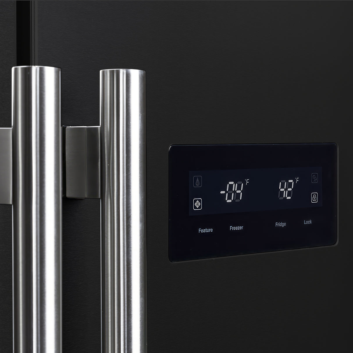 FFRBI1805-33BLK-forno-salerno-black-refrigerator-control-panel