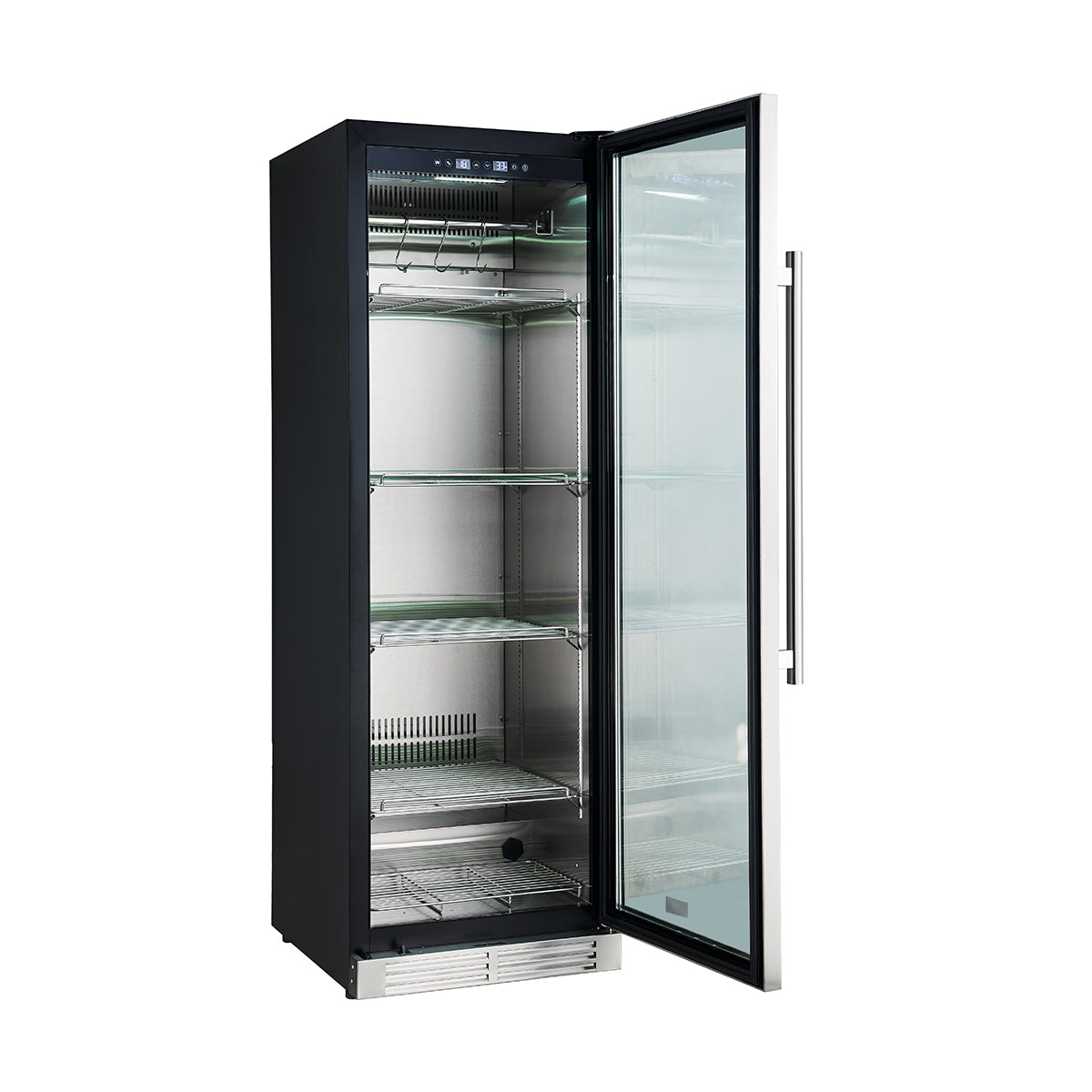 FFSDA6833-24-Asciutto-24--Dry-Aging-Cabinet-Angle-Front-Open