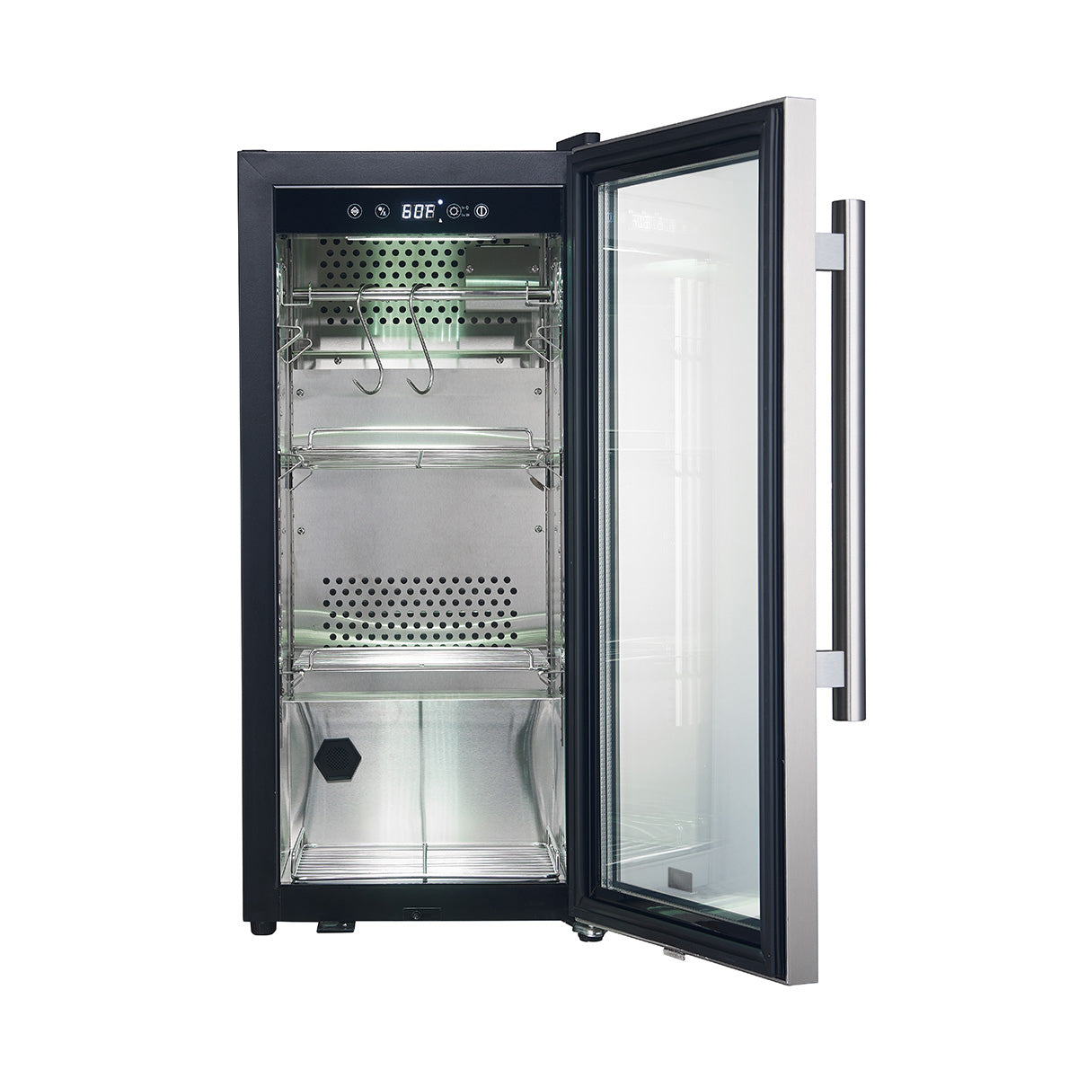 FFSDA6857-16-Asciutto-16-Dry-Aging-Cabinet-Front Open