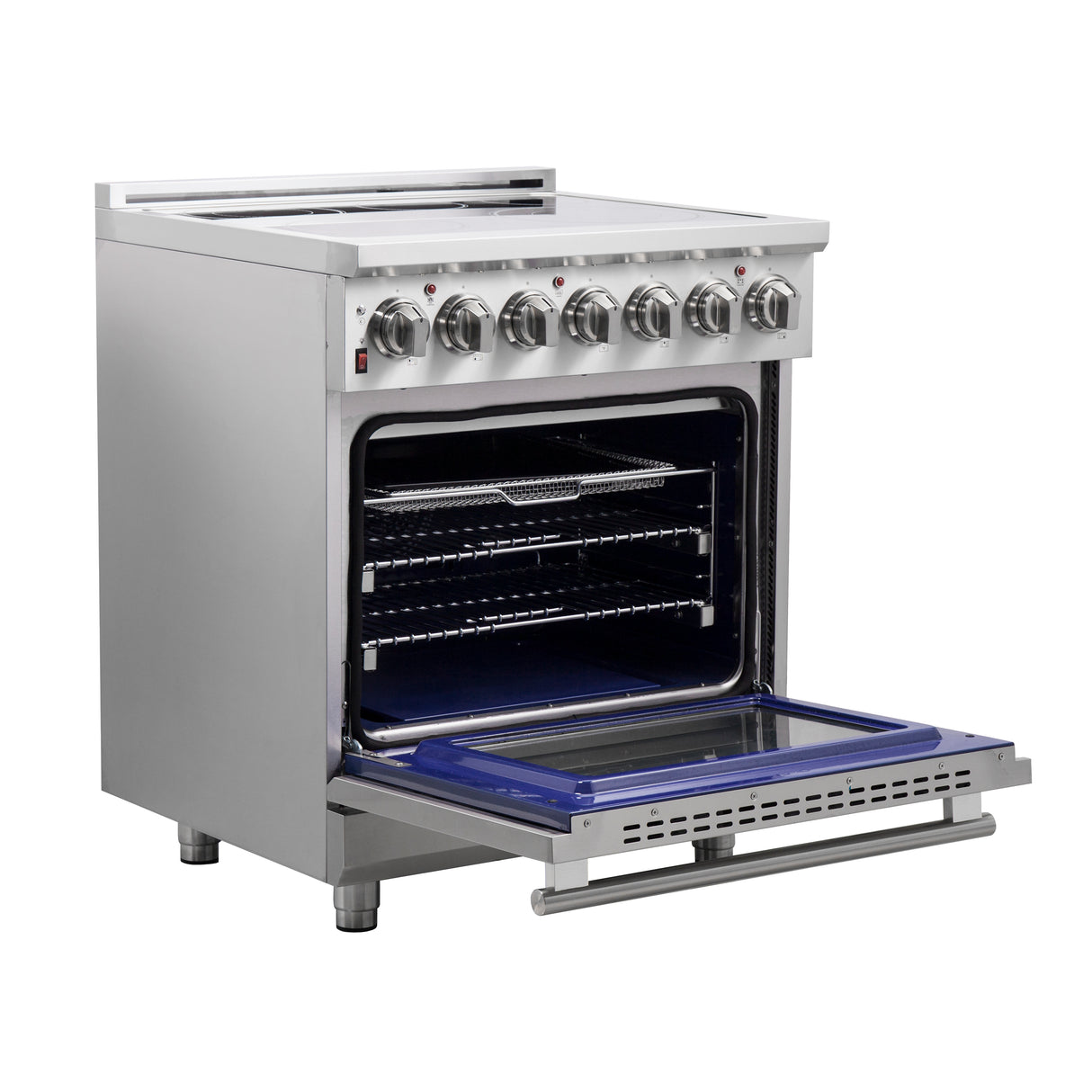 FFSEL6020-30 Front Left Angle Oven Door Open