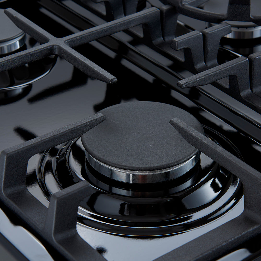 FFSGS1116-30BLK-30inch-Slide-in-Gas-Range-Close-Up-on-Burner