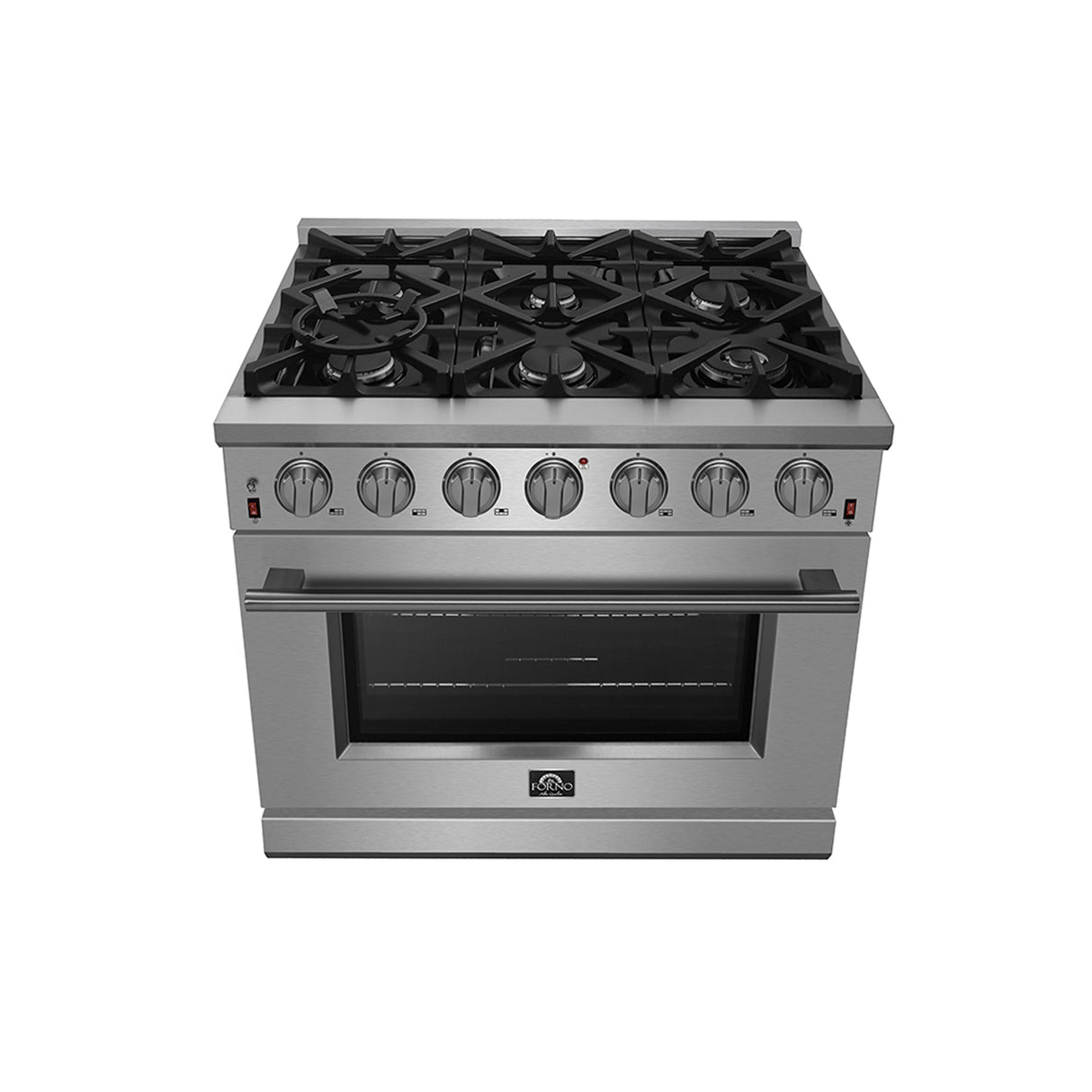FFSGS6239-36 Forno Massimo Stainless Steel Gas Range Cookto