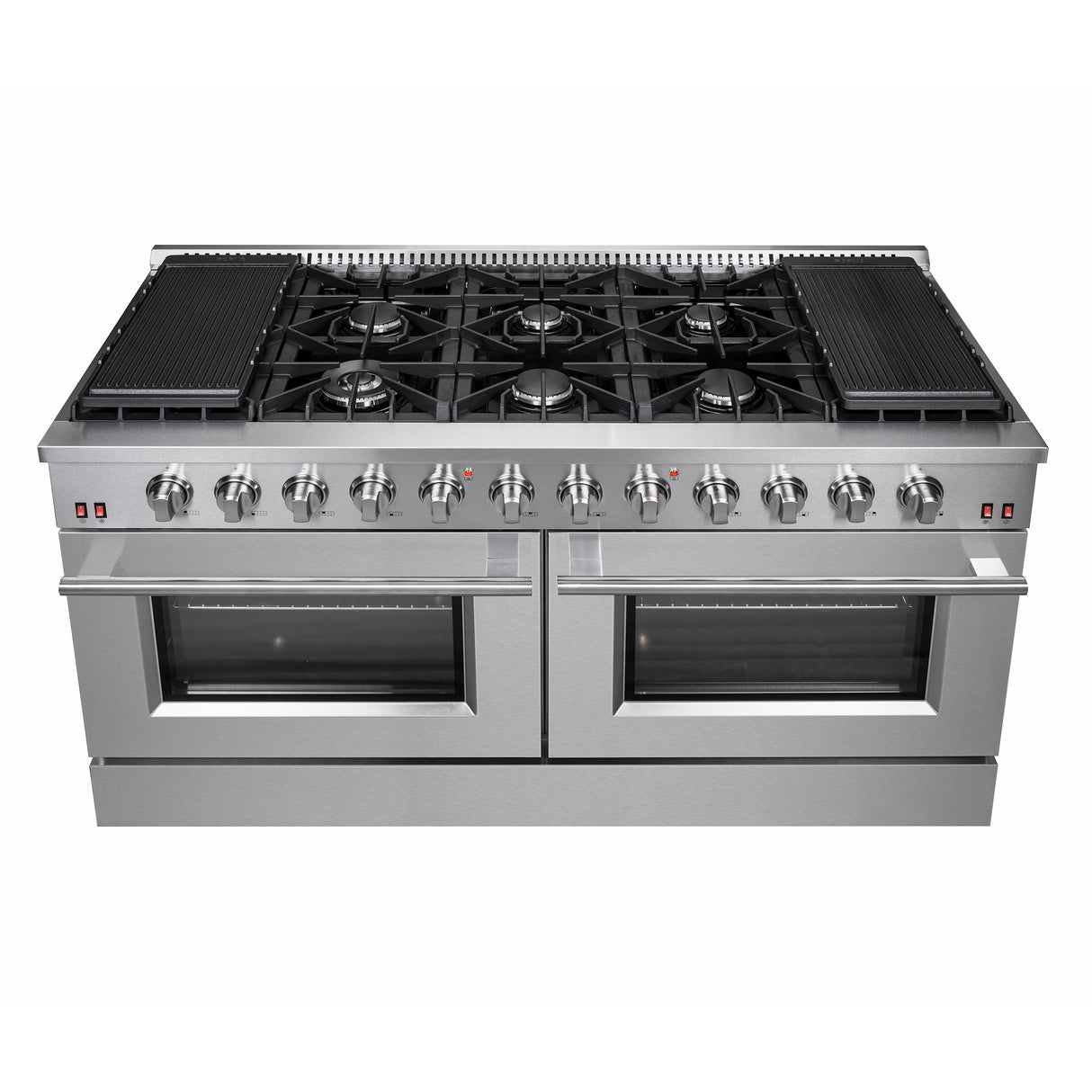 FFSGS6244-60 Forno Galiano 60 Inch Stainless Steel Gas Range
