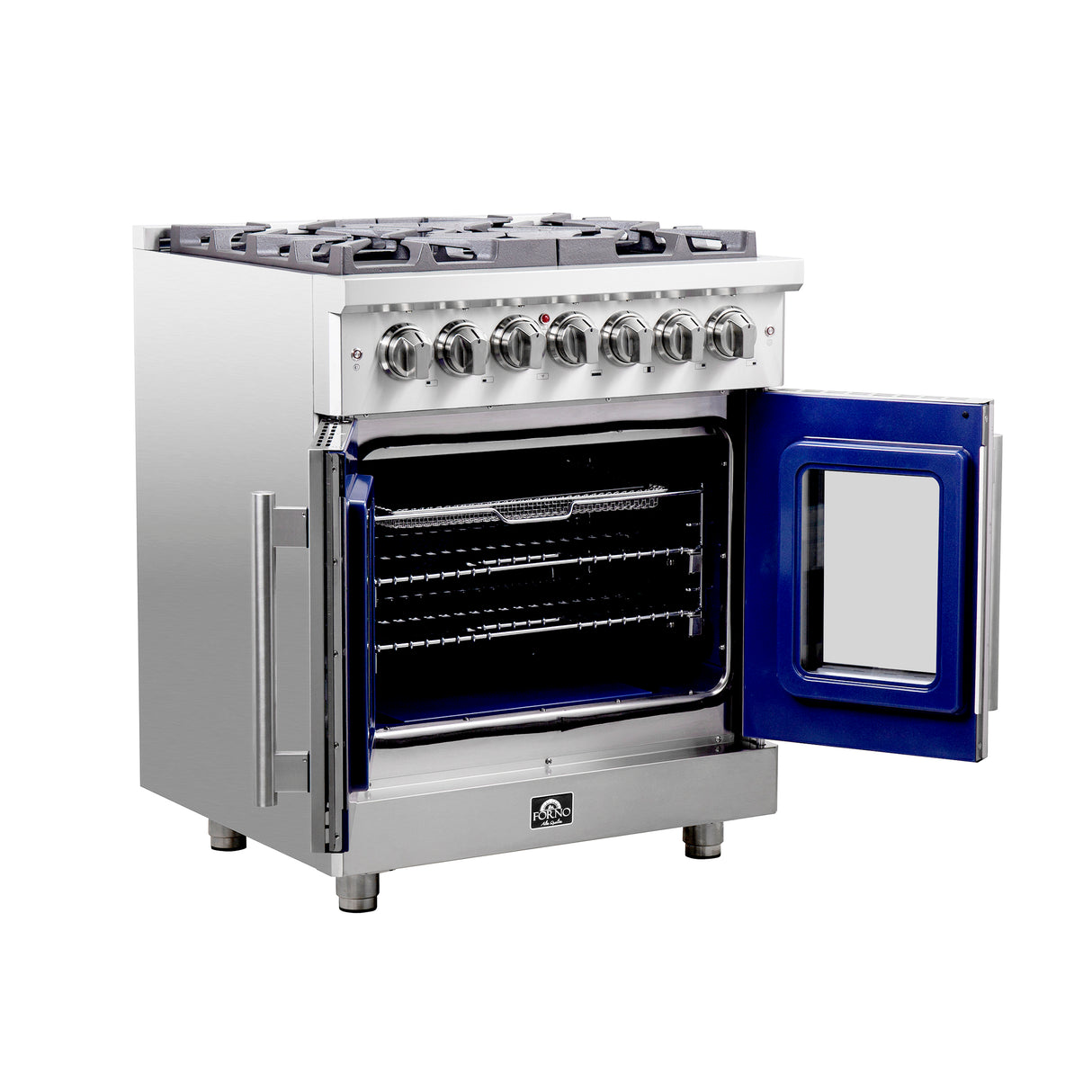 FFSGS6325-30-forno-massimo-french-door-dual-fuel-range-side-left-open