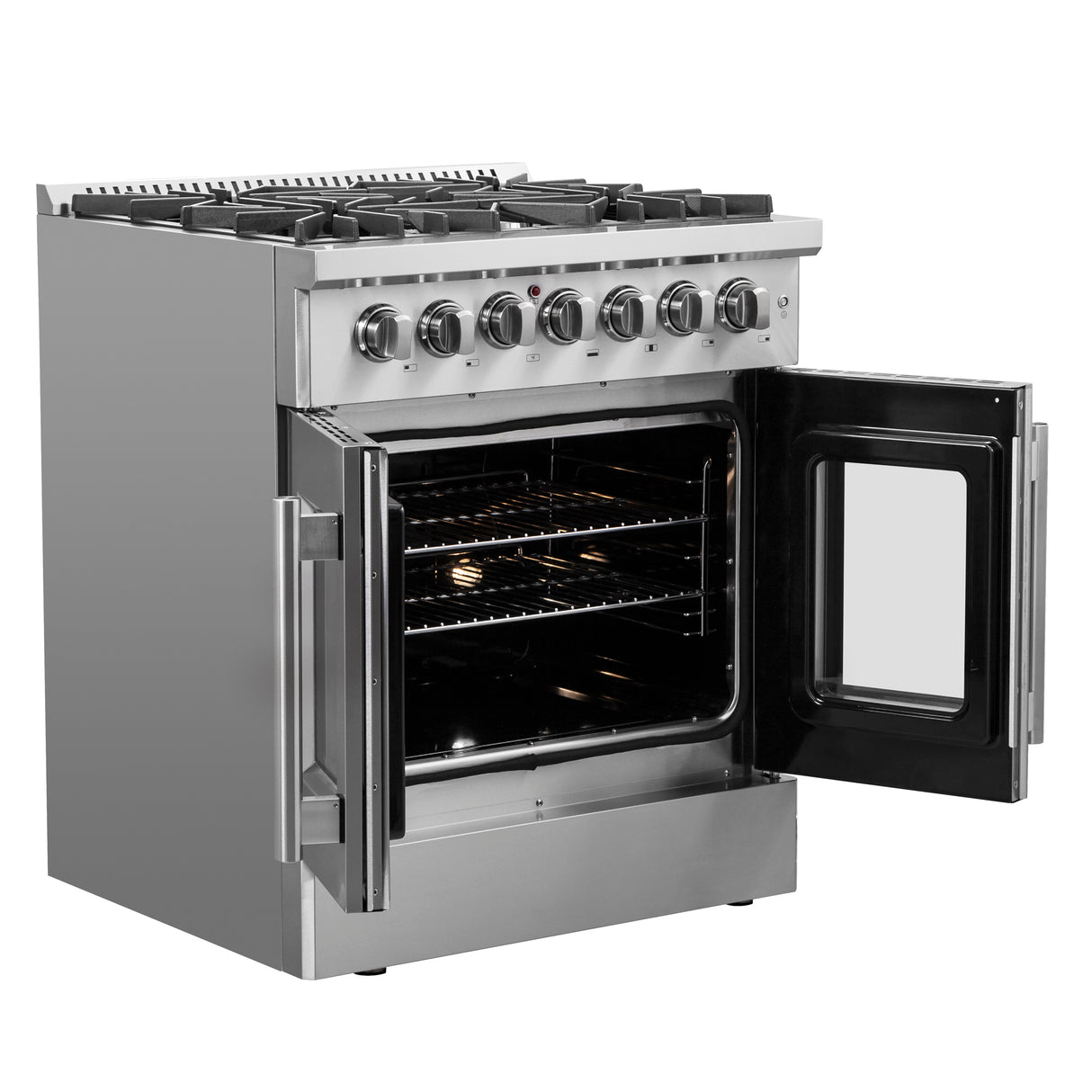 FFSGS6356-30 Left Side Front Oven Doors Opened