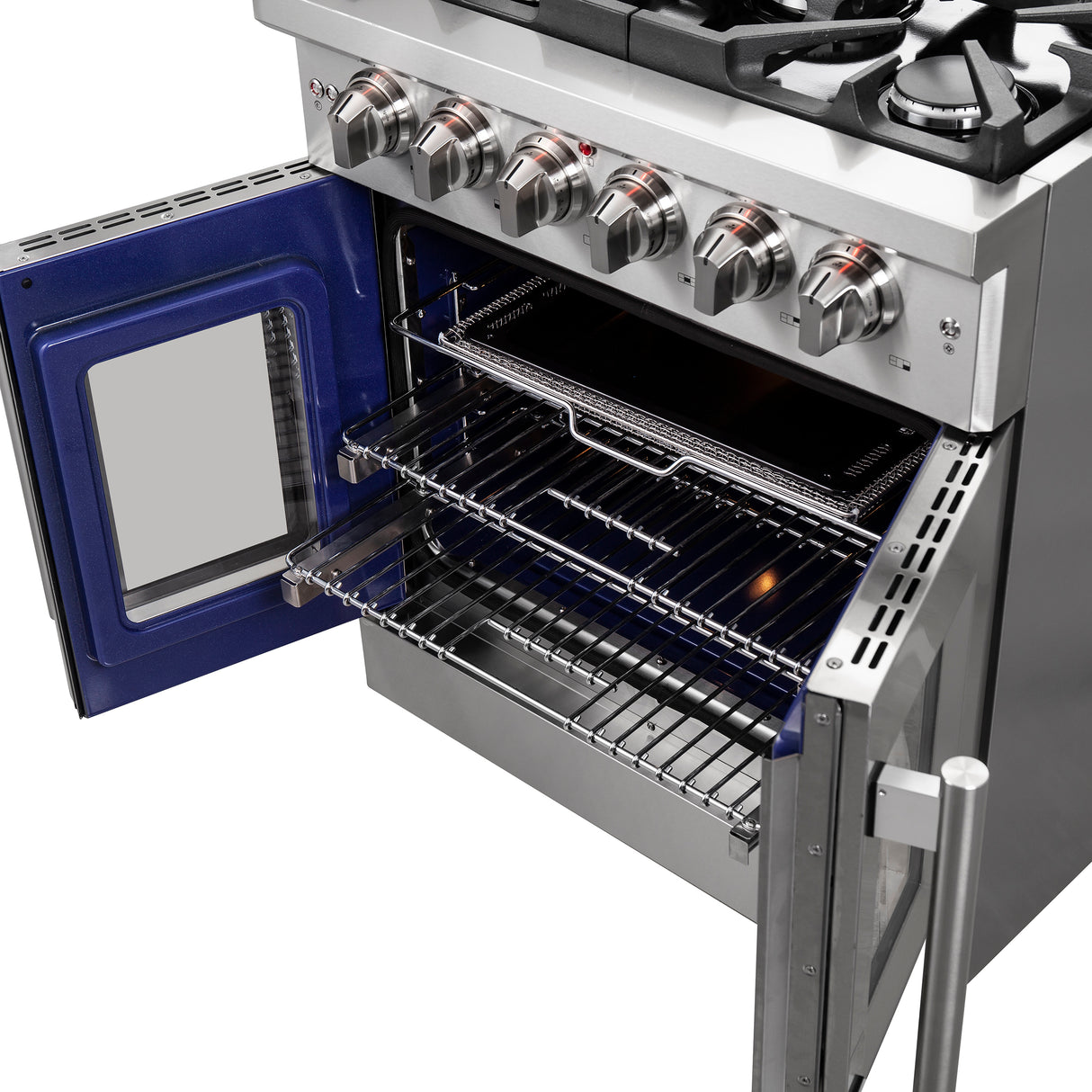 FFSGS6439-30 Forno Massimo French Door Gas Range Vents