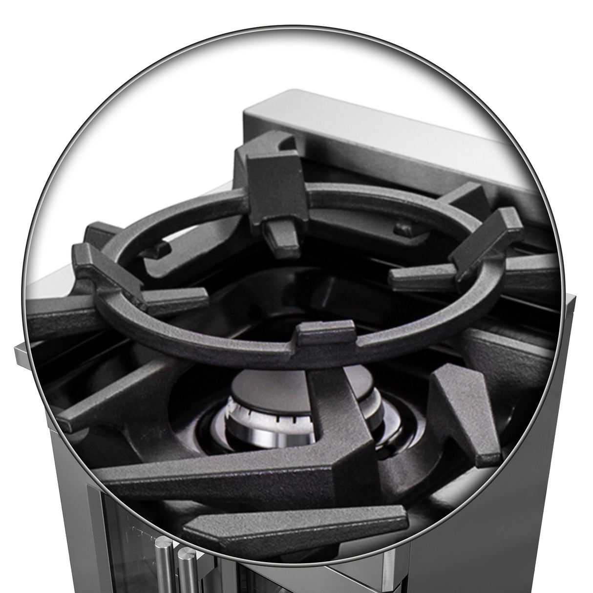 FFSGS6439-30 Forno Massimo French Door Gas Range Wok-Ring Feature