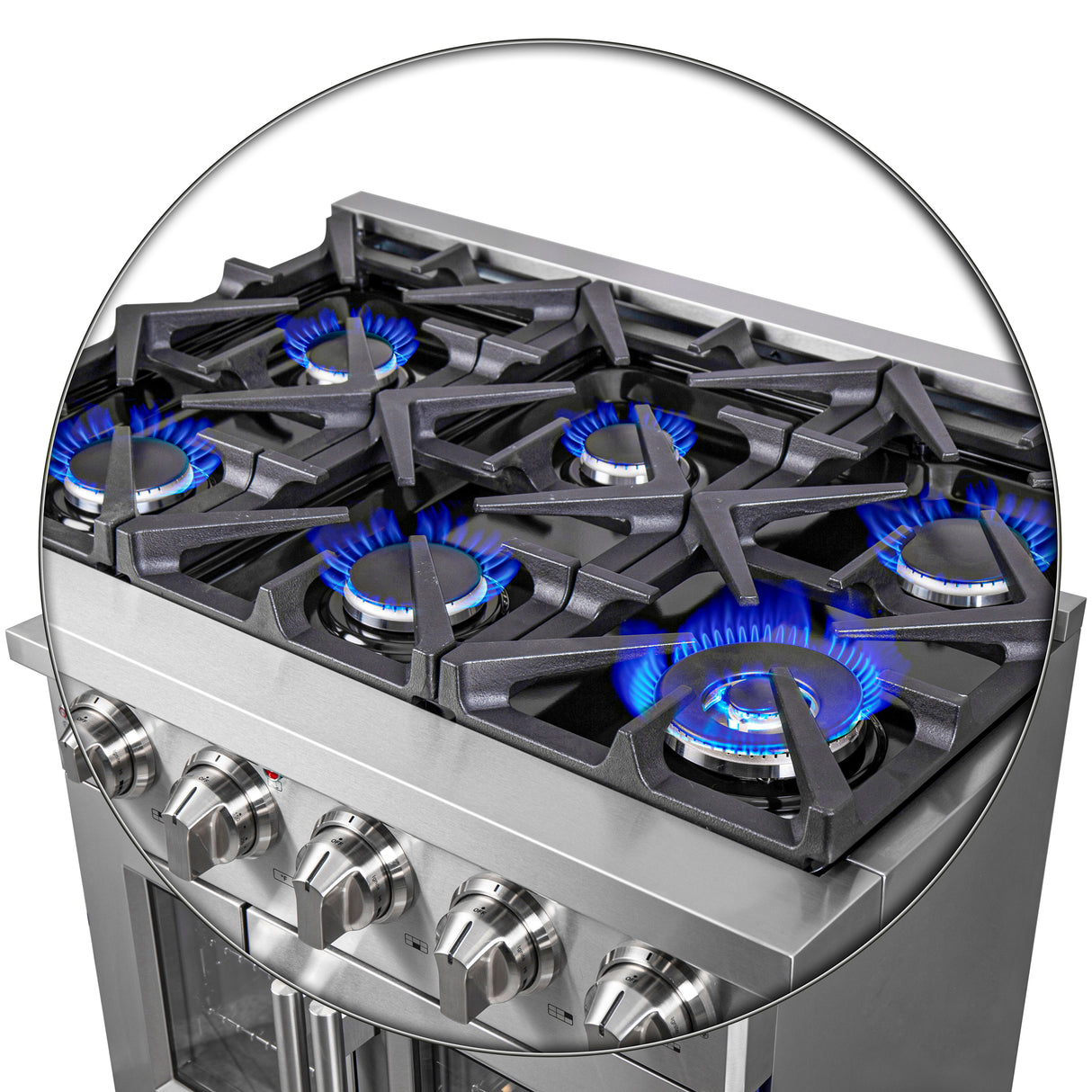 FFSGS6439-36_Forno_Massimo_French_Door_Gas_Range_Cookto