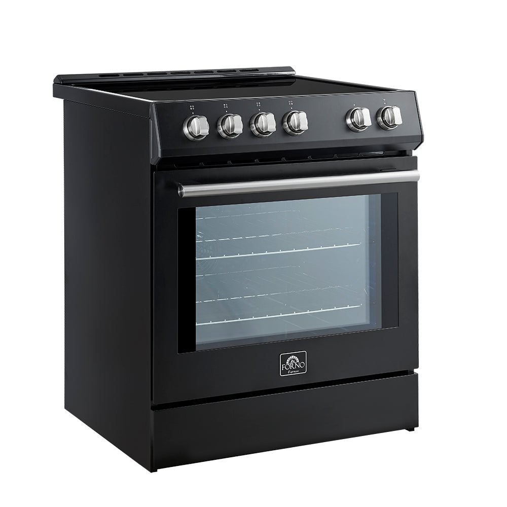 FFSIN0982-30BLK-Leonardo-30-inc-Induction-Range-Black-Angle-Close -SS