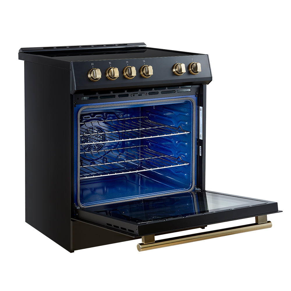 FFSIN0982-30BLK-Leonardo-30-inc-Induction-Range-Black-Angle-Open-AB