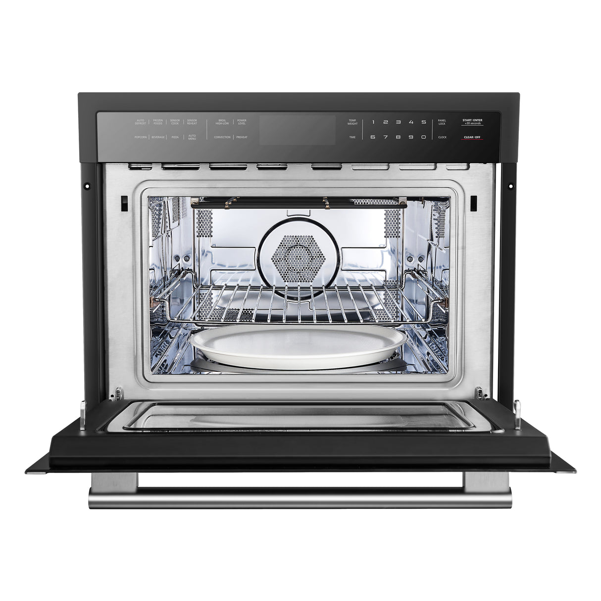 FMWDR3093-24BLK-oliena-built-in-wall-microwave-front-open