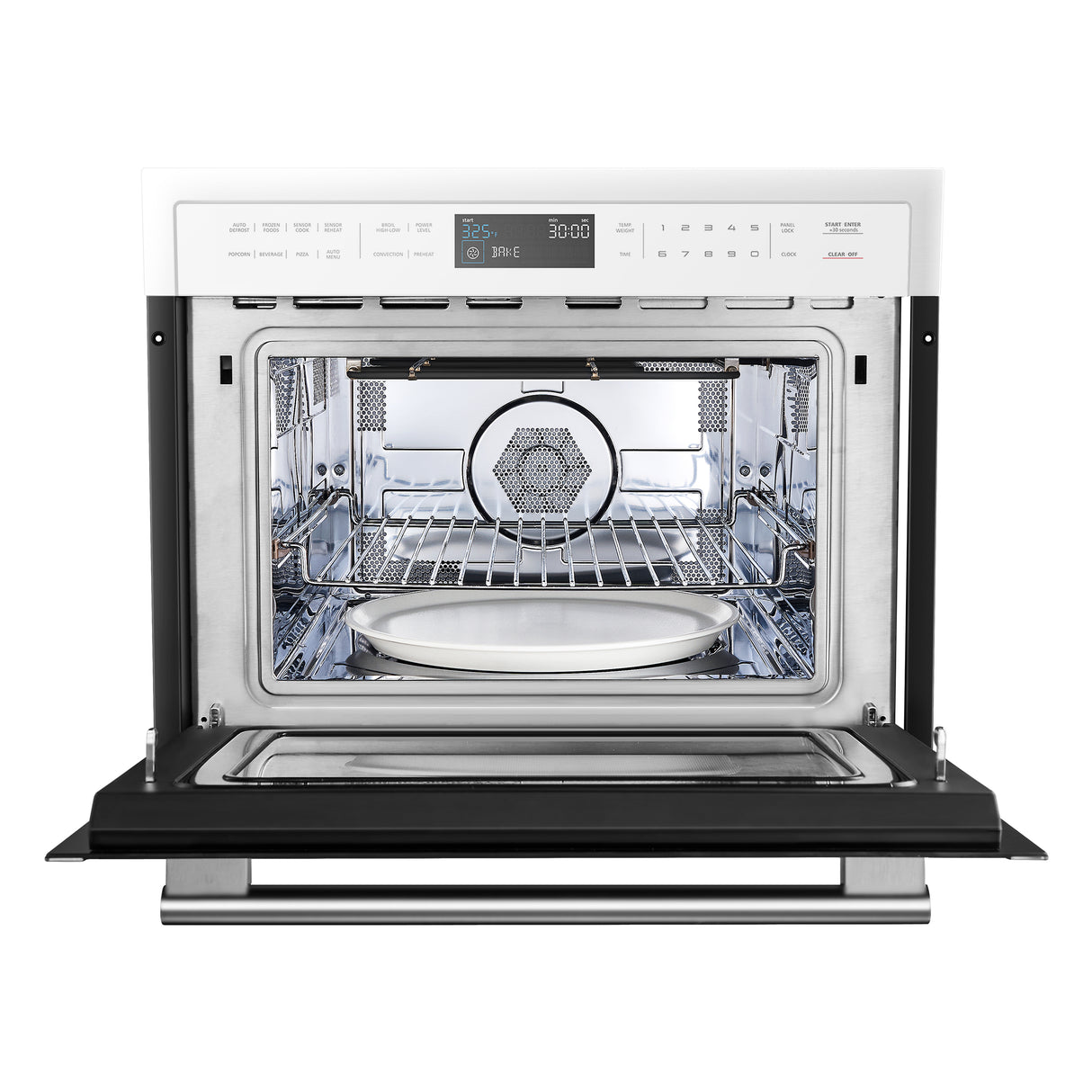 FMWDR3093-24WHT-oliena-built-in-wall-microwave-front-open