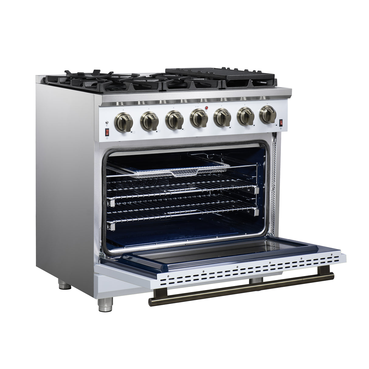 Gas-Range_FFSGS6239-36WHT_Left-Angle-Opened_2025-07-25