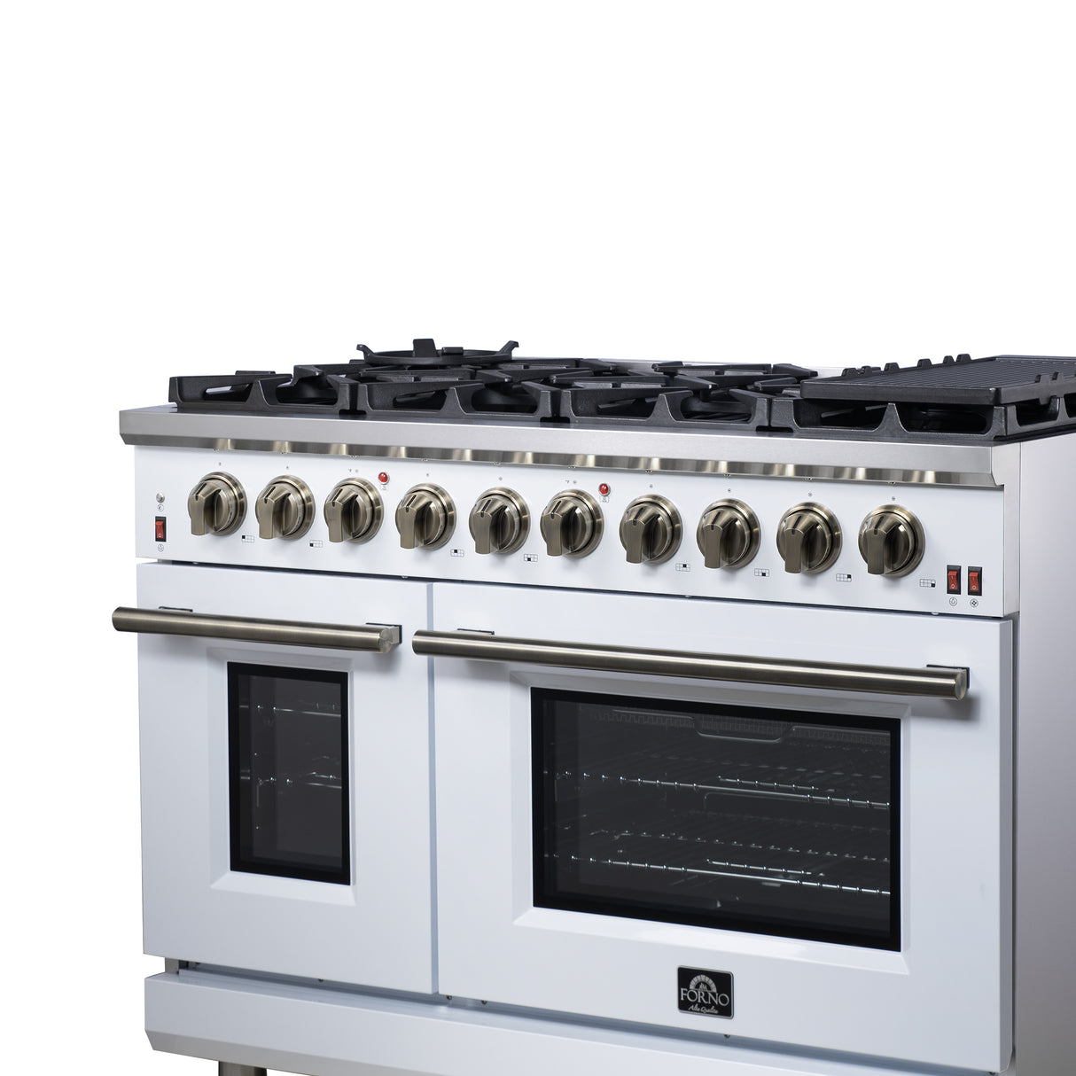 Gas-Range_FFSGS6239-48WHT_Right-Angle-Close-Up_2025-07-25