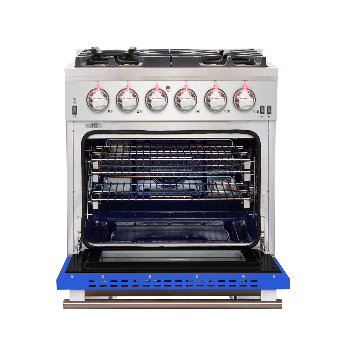 Gas-Range_FFSGS6260-30BLU_front-open-blue-door_2025-10-16