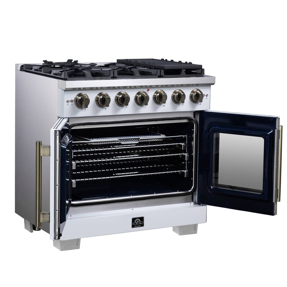 Gas-Range_FFSGS6460-36WHT_Left-Angle-Opened_2025-08-04