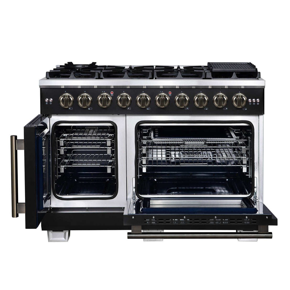 Gas-Range_FFSGS6460-48BLK_Front-Opened_2025-08-04