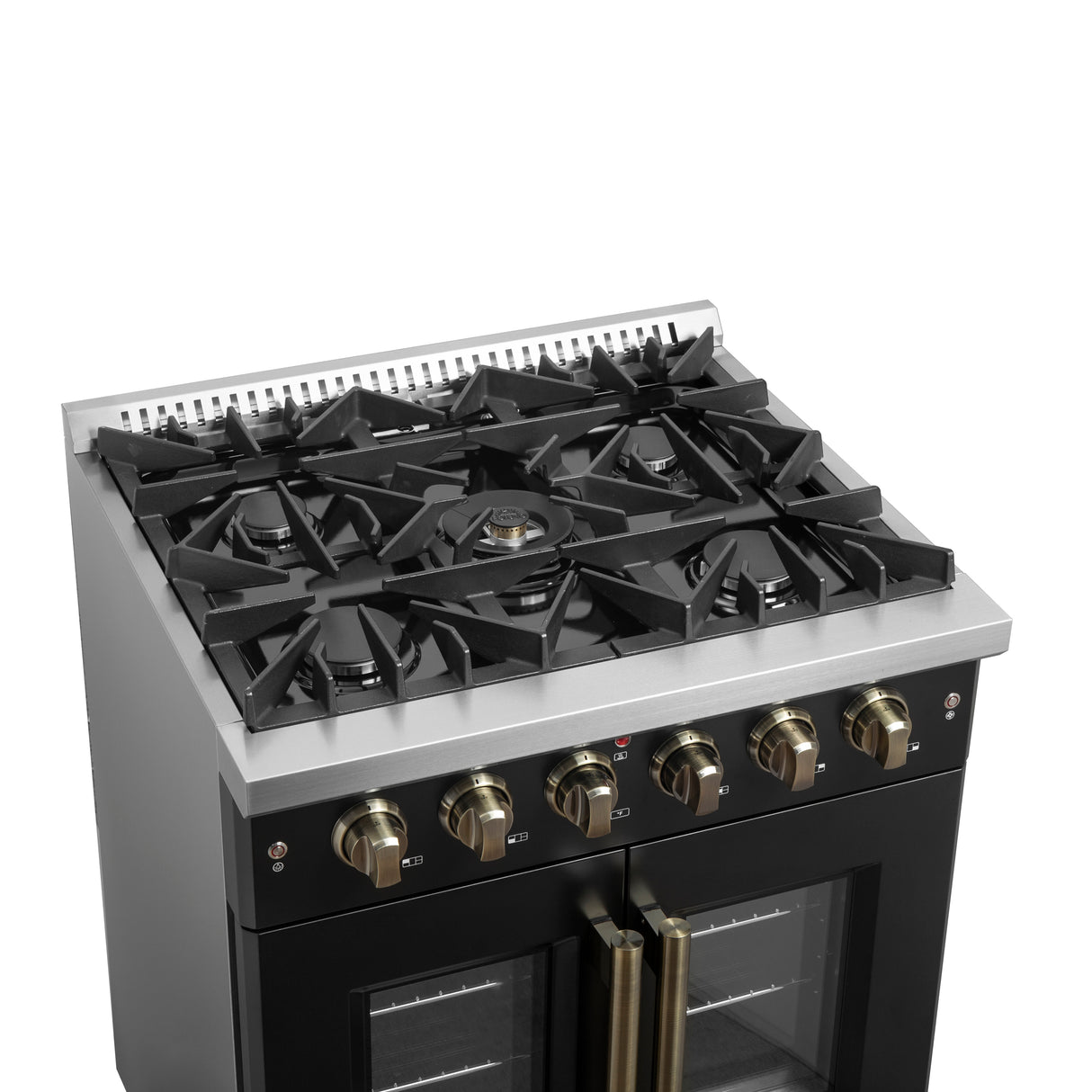 Gas_Range_FFSGS6444-30BLK_V1_Left_angle_Cooktop_2024-12-02