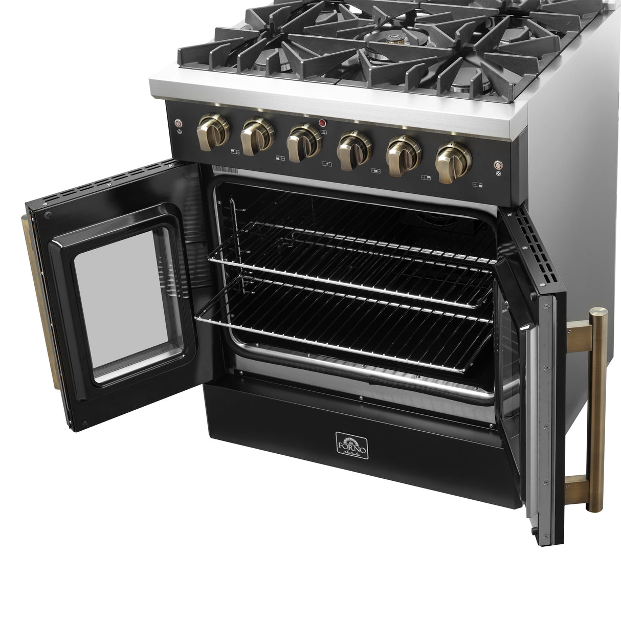 Gas_Range_FFSGS6444-30BLK_V1_Right_Angle_Oven_Racks_2024-12-02