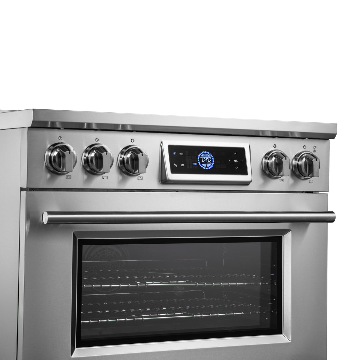 Induction-Range_FFSIN0968-36_V1_7_Left-Angle-Controls-Closeip_06-05-2025