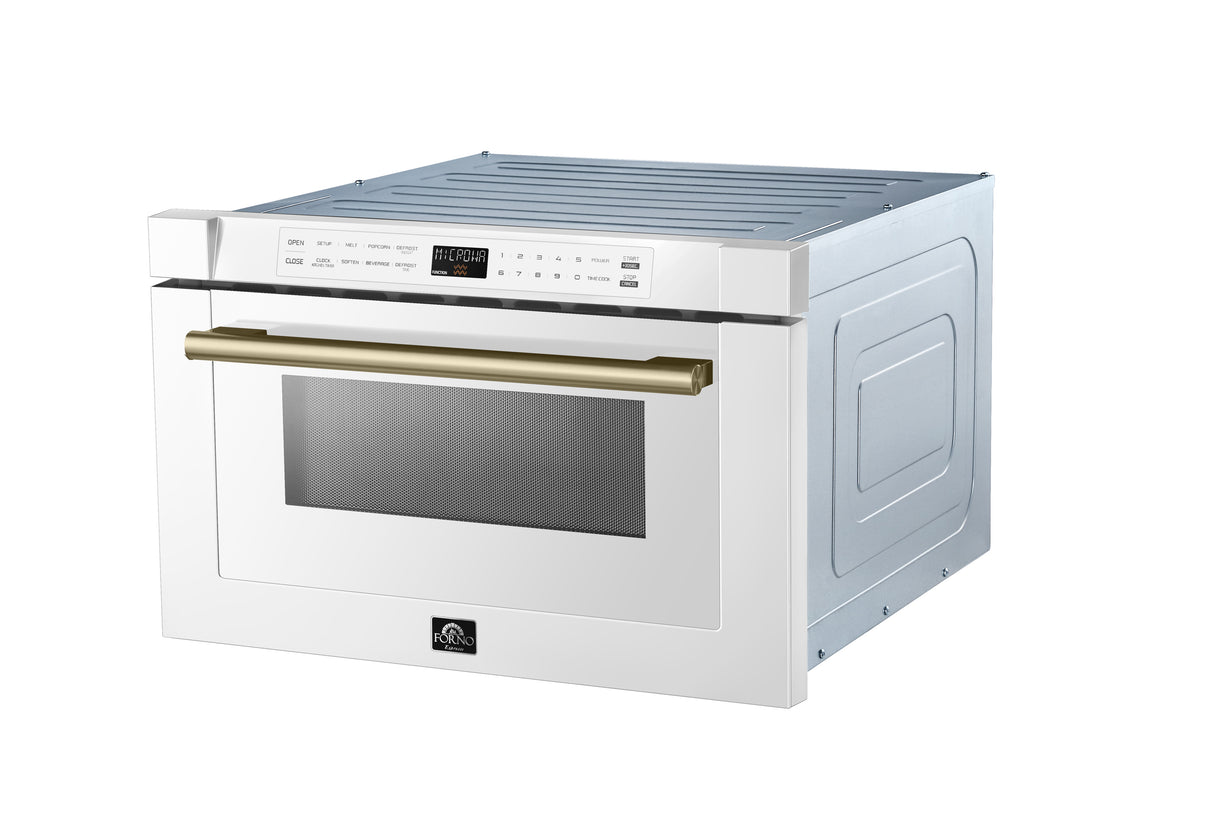 Microwave_FMWDR3000-24WHT_2024-08_Angled_Right_Antique_Brass_V1
