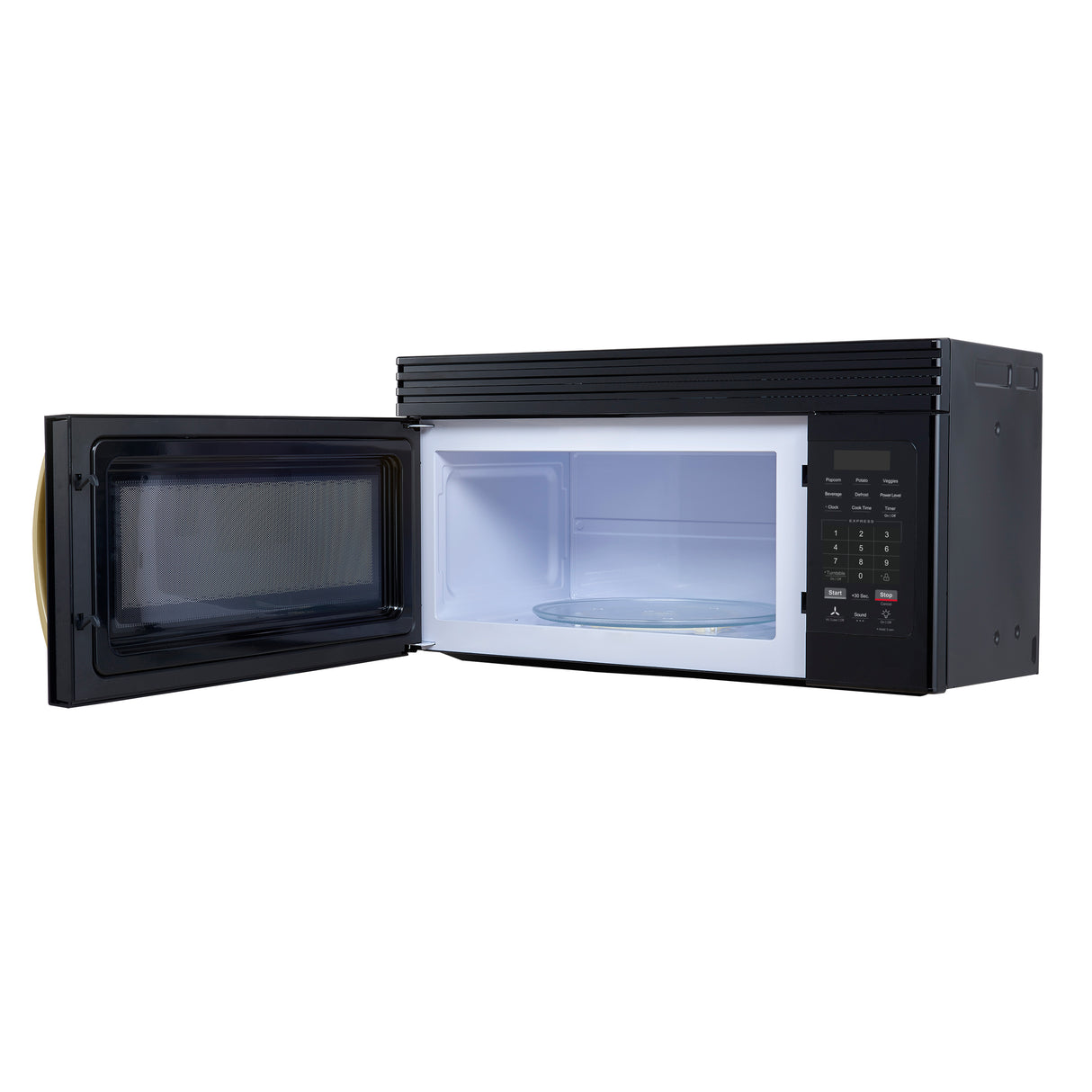 OTR_Microwave_FOTR3007-30BLK_V1_6_RIGHT_AGLE_DOOR_OPEN_2025-01-27