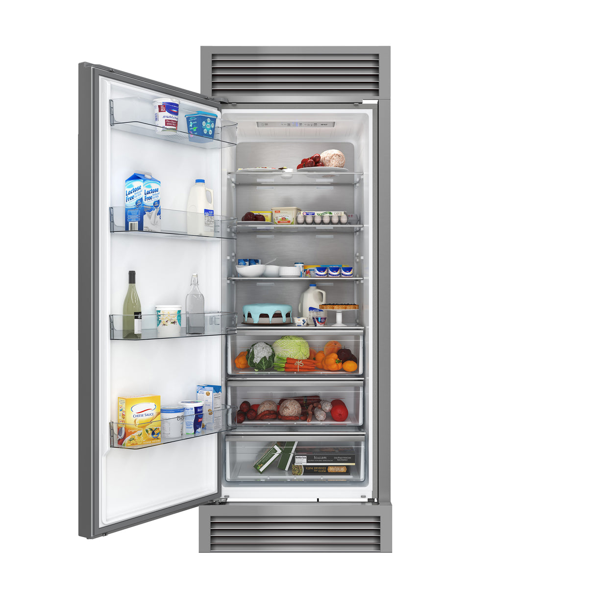 Refrigerator_FFFFD1722-32LSG_FFFFD1722-60SG_V2_Open_Door_2024-10