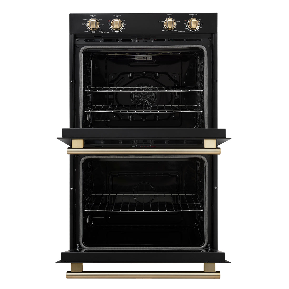Wall-Oven_FBOEL1324-30BLK_Front-Opened_2025-2025-07-30