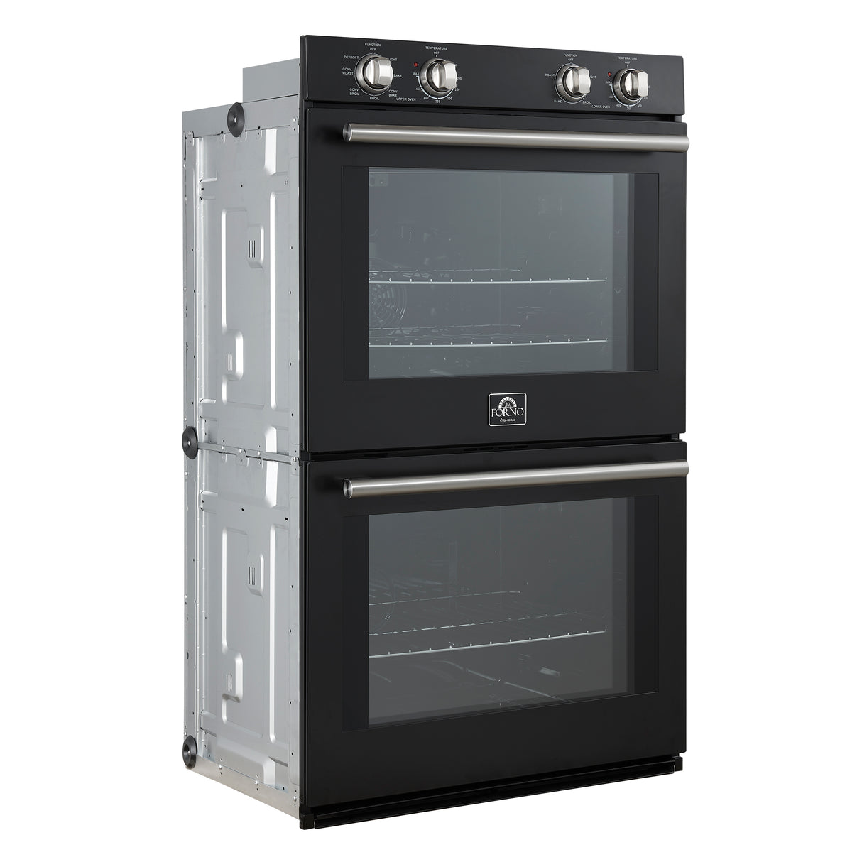 Wall-Oven_FBOEL1324-30BLK_Left-Angle-SS_2025-2025-07-30