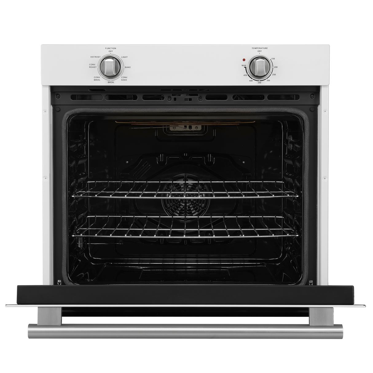 Wall-Oven_FBOEL1370-30WHT_Front-Opened-SS_2025-07-30