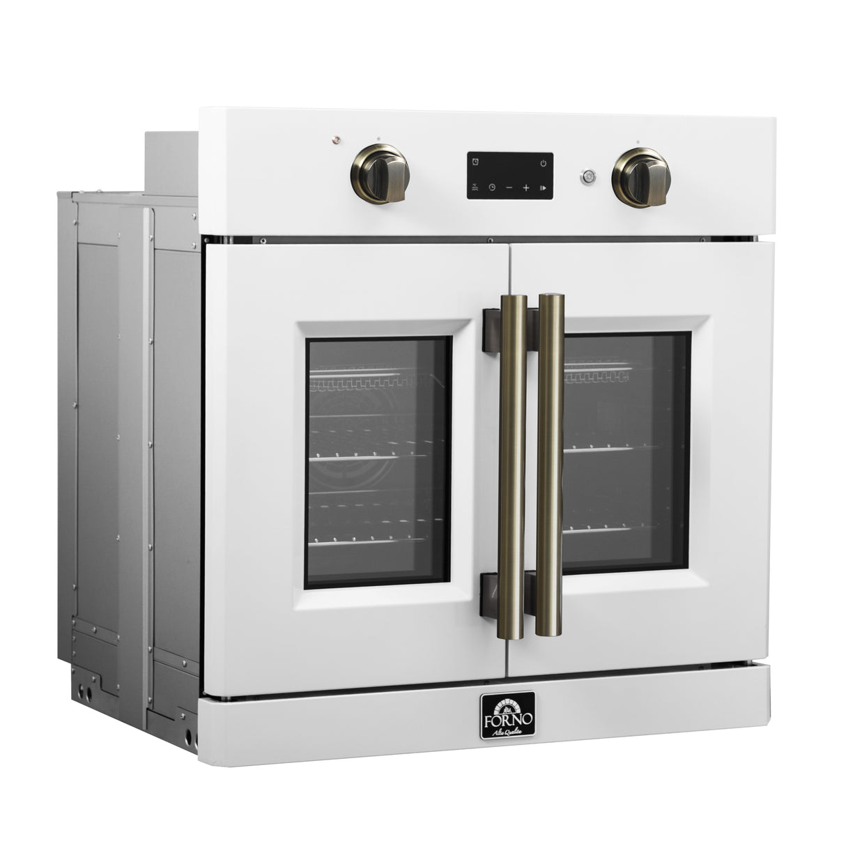 Wall_Oven_FBOEL1333-30WHT_V1_15_Left_Angle_2025-02-14