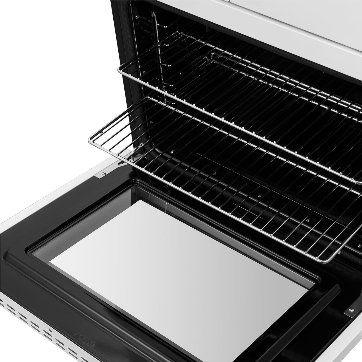 Wall_Oven_FBOEL1340-30WHT_V1_9_Lower_Oven_Close_up_Racks_2025-02-14