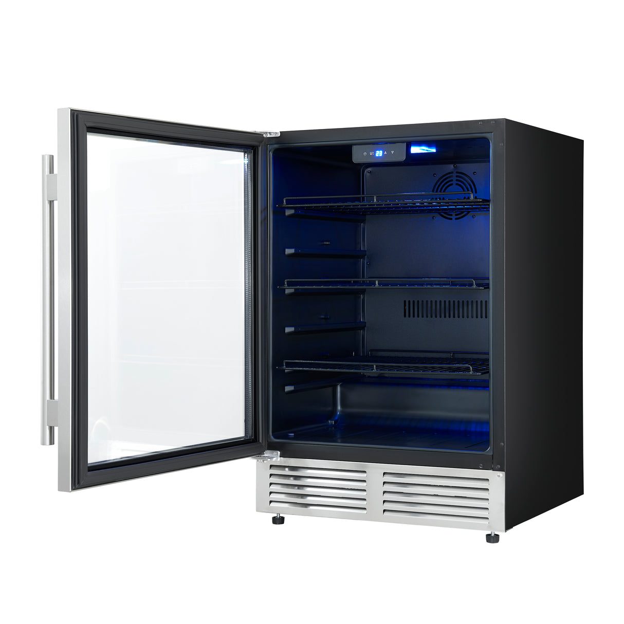 Wine-Cooler_FWCDR6665-24S_V1_8_Right-Angle-Door-Open_16-04-2025
