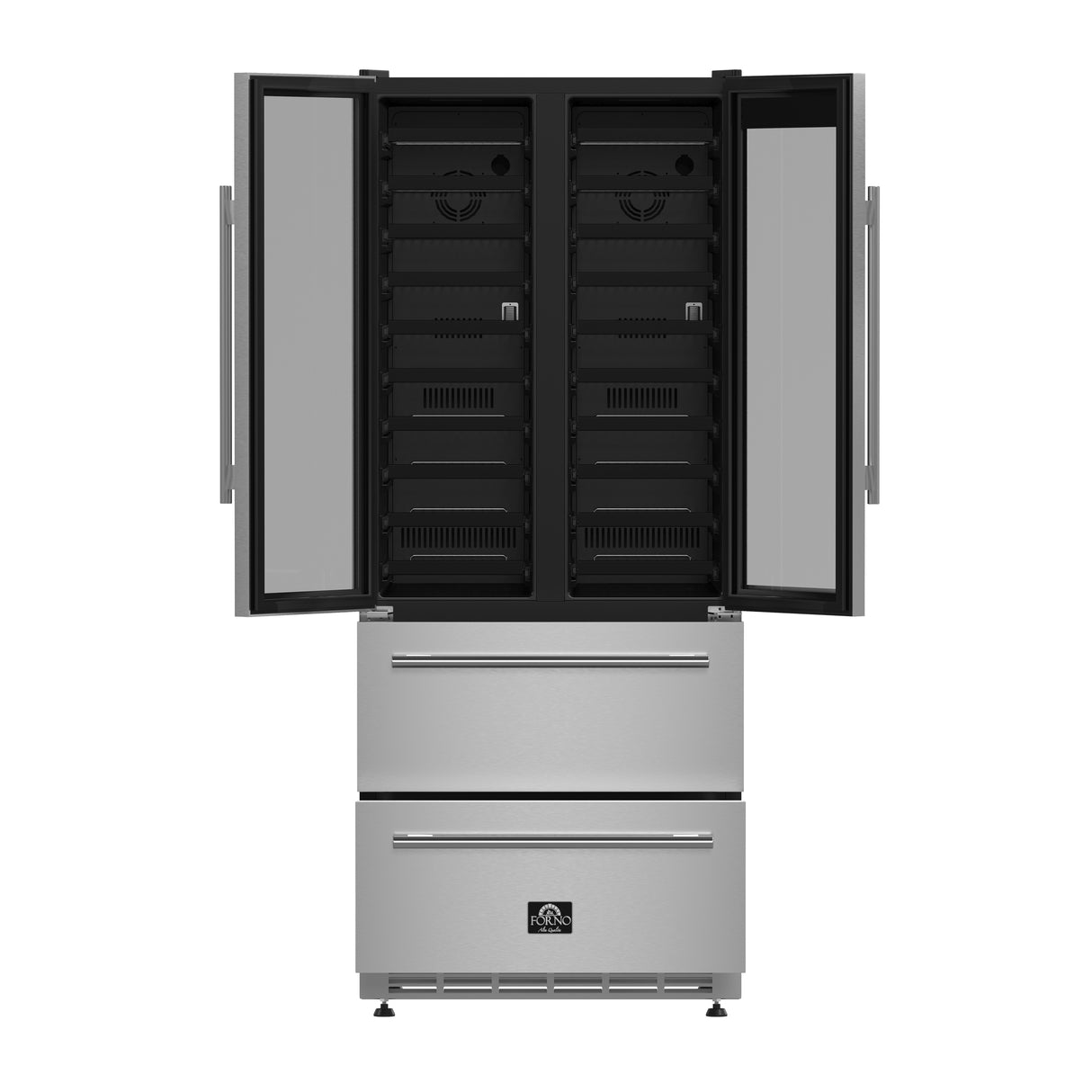 Wine Cooler_FWCDR6635-32S_2024_11_Front_Open