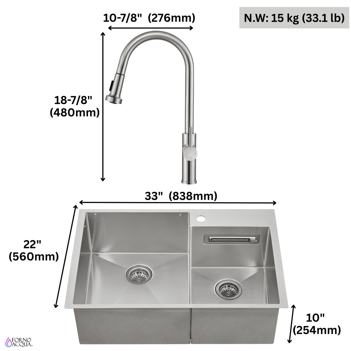 13. Sink_H-ZN30_Dimension_251028