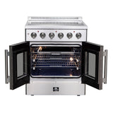 6917-30 Forno Galiano French Door Electric Range Air Fryer Kit