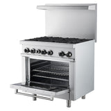 Commercial-Gas-Range_FCMGR0093-36_Right-Angle-Opened_2025-08-19
